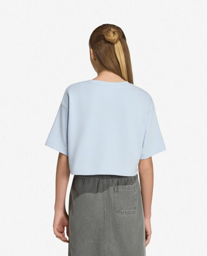 Adidas WAFFLE T-SHIRT CELESTE