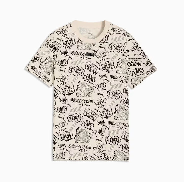 Puma T-SHIRT PUMA BESG E NERA MARRONE