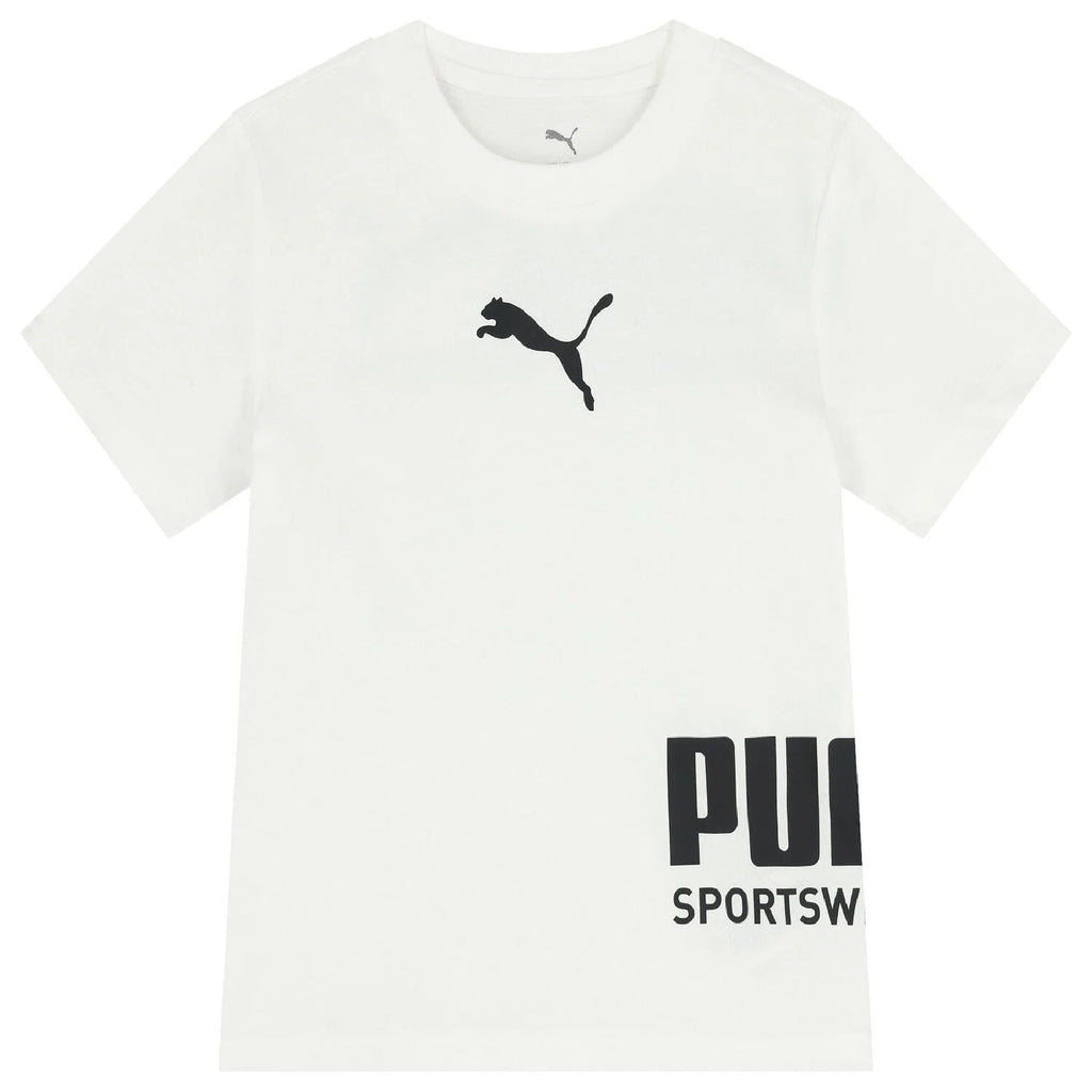 Puma T SHIRT KIDS White