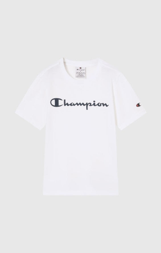 Champion t-shirt bimbo White