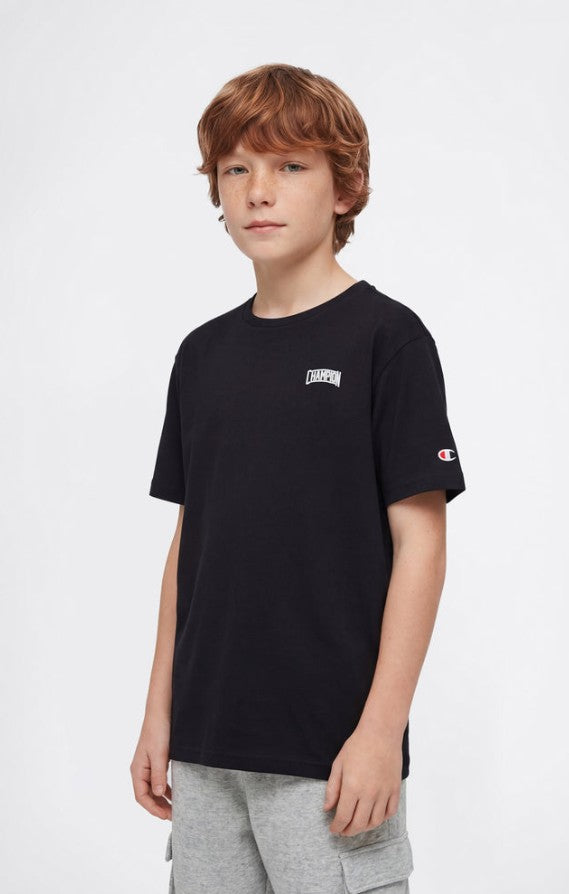 Champion t-shirt bimbo nera Black