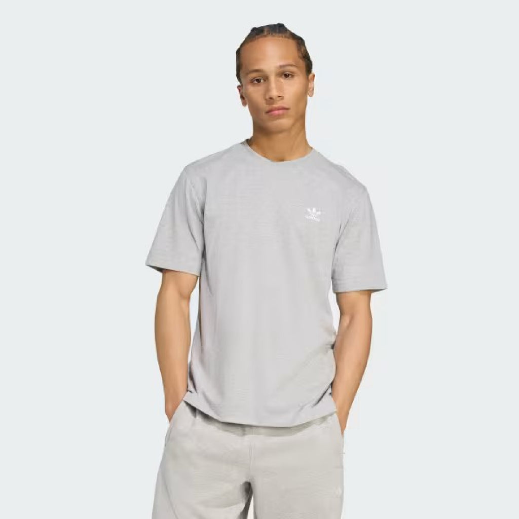 Adidas trefoil ess tee Grey
