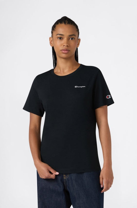 Champion T-SHIRT CHAMPION DONNA Black