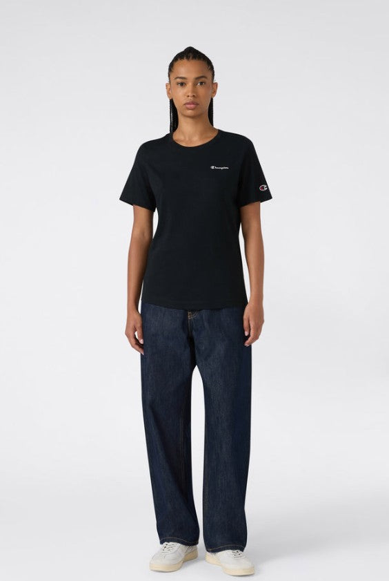 Champion T-SHIRT CHAMPION DONNA Black