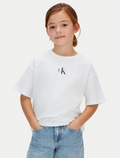 CALVINKLEIN LOGO BOXY White