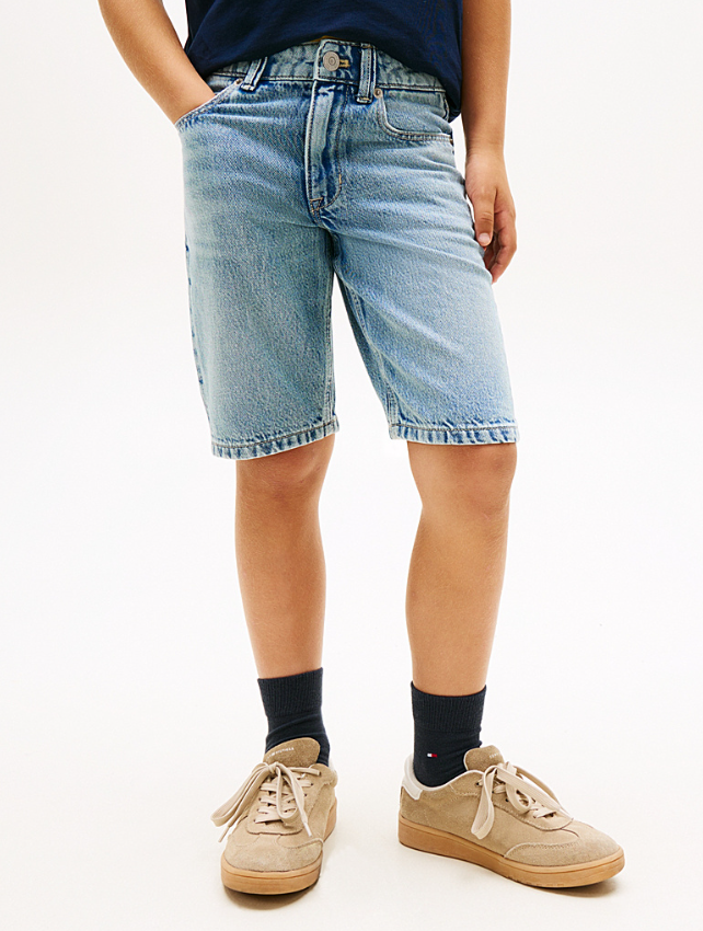 Tommy SHORT JEANS KIDS Blue