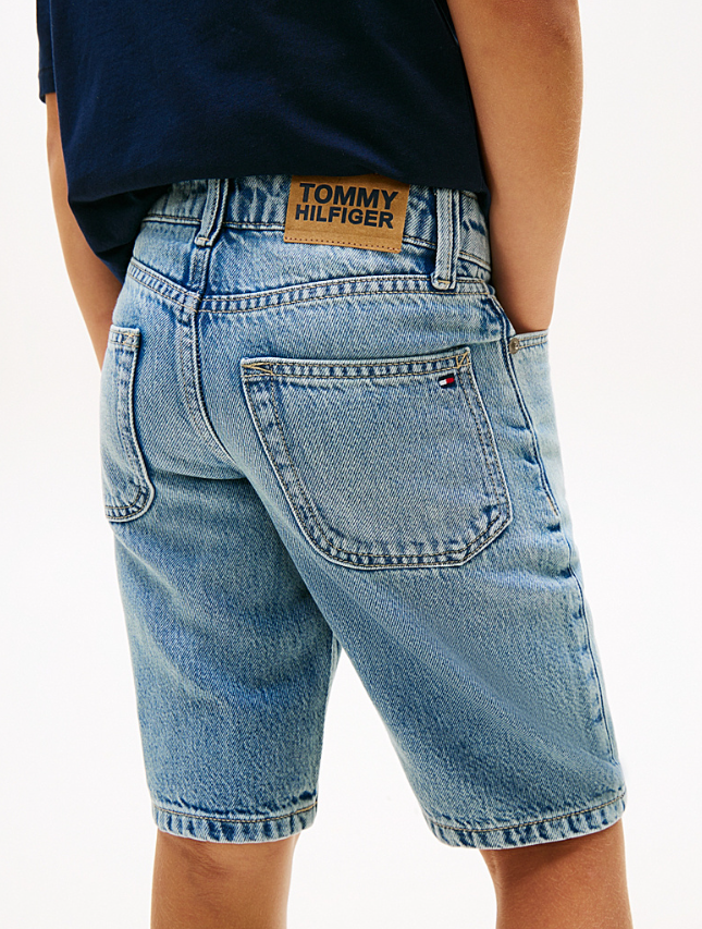 Tommy SHORT JEANS KIDS Blue