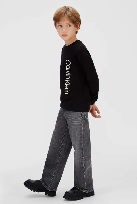 CALVINKLEIN FELPA KIDS Black