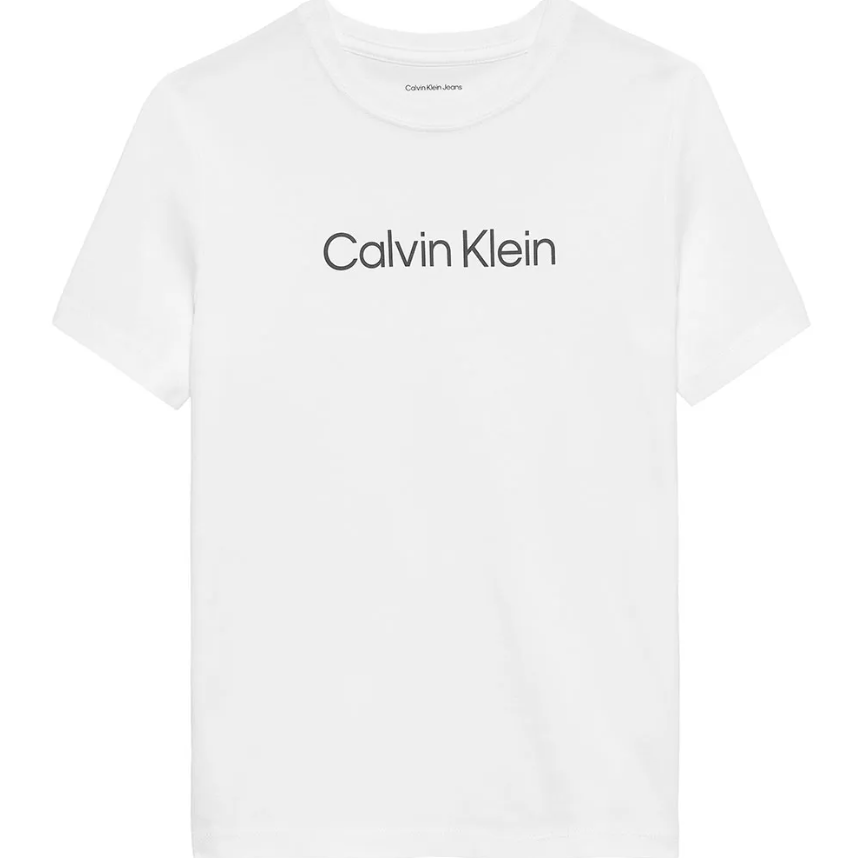 CALVINKLEIN LOGO T SHIRT White