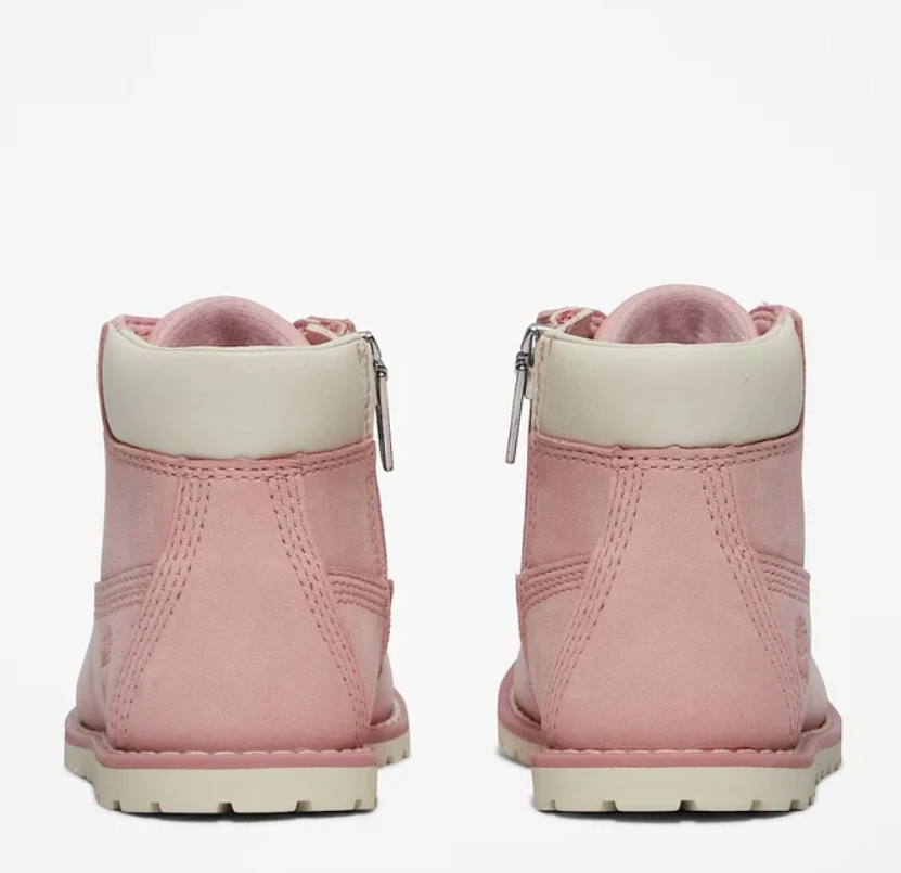 Timberland Stivaletti Stringati Kids Rosa