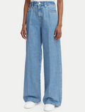 Calvin Klein Jeans, Jeans LV047G906G Blu Wide Leg
