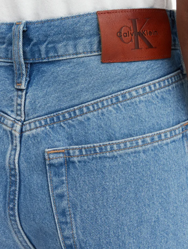 Calvin Klein Jeans, Jeans LV047G906G Blu Wide Leg