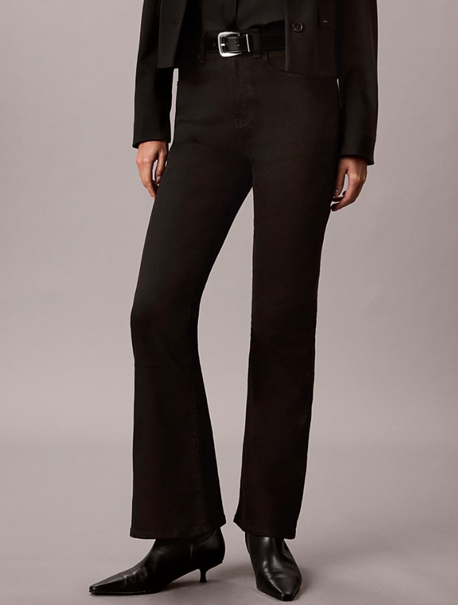 Calvin Klein High Rise Flared Jeans