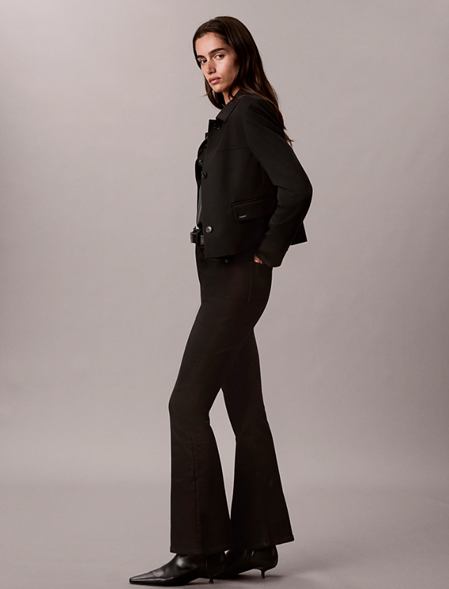 Calvin Klein High Rise Flared Jeans