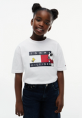 PEANUTS® FLAG GRAPHIC JERSEY T-SHIRT - Print T-shirt - white