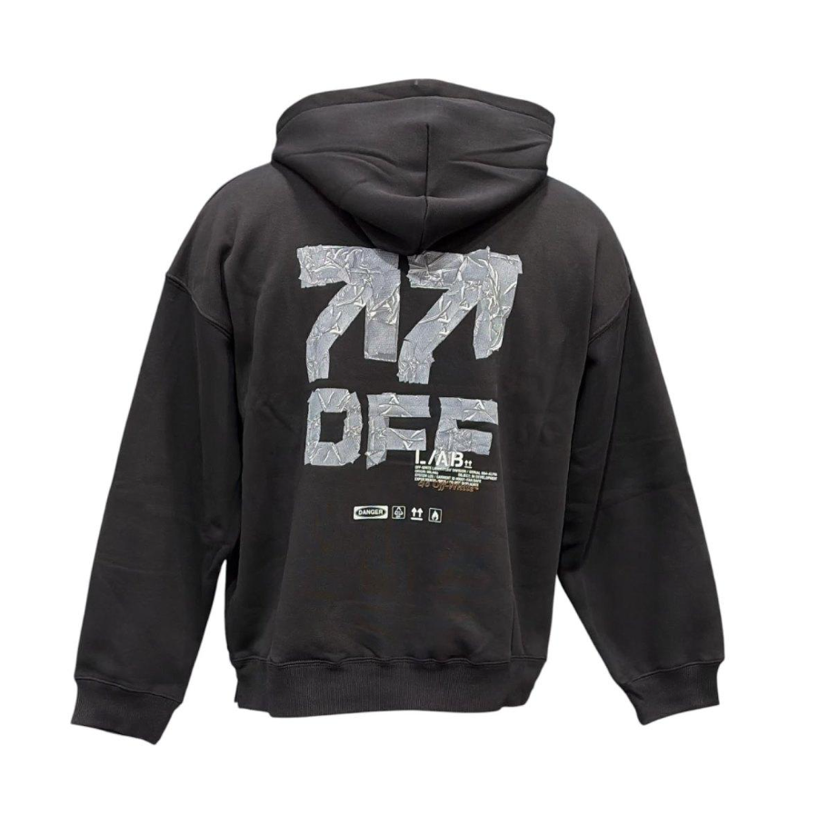 Felpa Off White Black Active duct