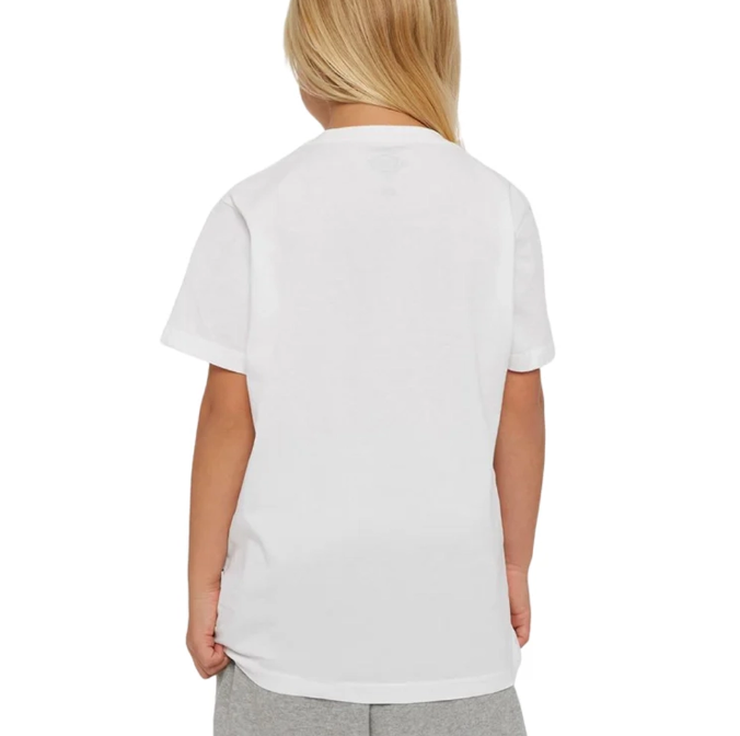 DICKIES T SHIRT KIDS MINILOGO White