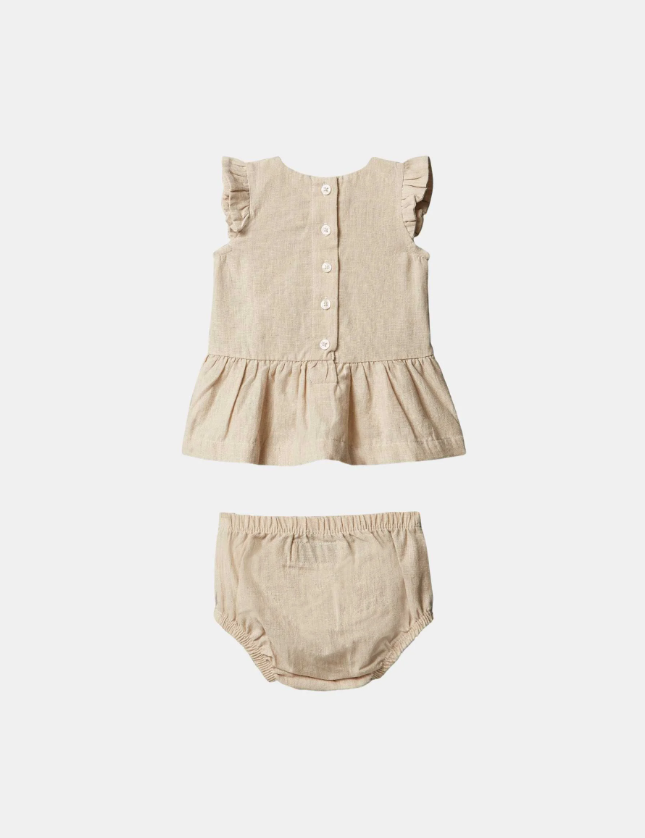 CALVINKLEIN COMPLETO LINO Beige